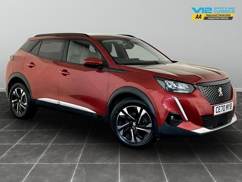 Red Used 2020 Peugeot 2008 Allure Premium SUV | £8,795 (Fair price) - Image 1/2