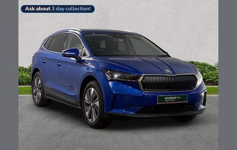 Blue Used 2025 Skoda Enyaq iV SUV | £30,495 (A bit pricey) - Image 1/4