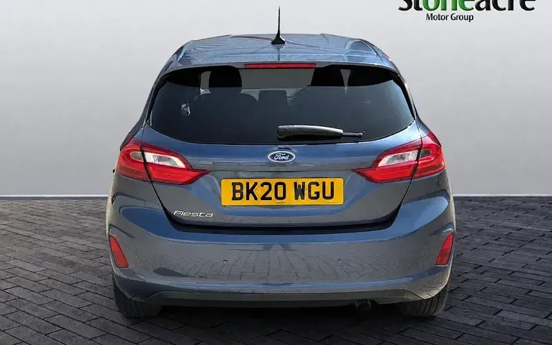 Used Ford Fiesta Titanium 101 HP (74 kW) 2020 Blue Hatchback