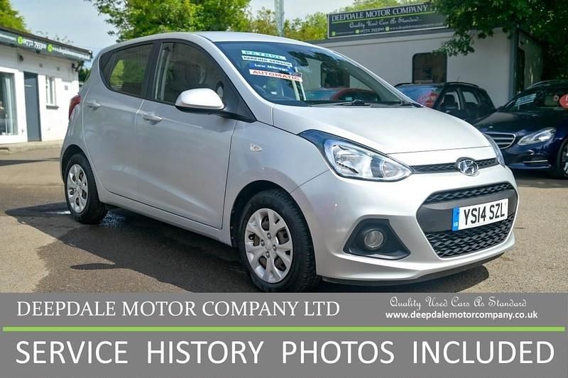 Silver Used 2014 Hyundai i10 SE Hatchback | £7,990 (Fair price) - Image 1/4