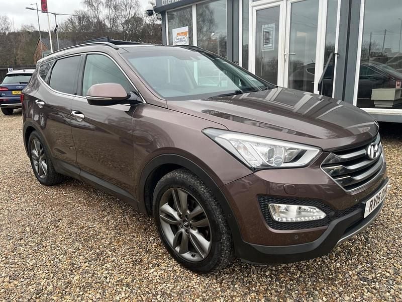 Used Hyundai Santa Fe Premium SE 194 HP (142 kW) 2015 Brown SUV