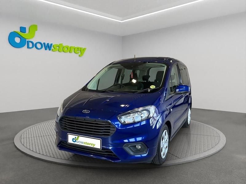 Used Ford Tourneo Courier Zetec 2019 Blue MPV