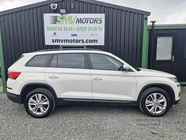 Used Skoda Kodiaq SE Technology 150 HP (110 kW) 2019 White SUV