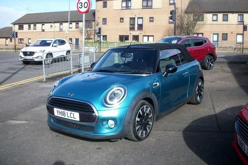 Used Mini Cooper Cabriolet 2018 Turquoise Cabriolet