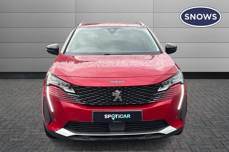 Red Used 2022 Peugeot 3008 Allure Premium SUV | £19,127 (Fair price) - Image 1/3