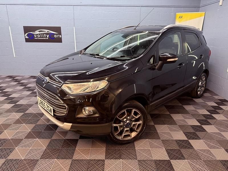 Black Used 2015 Ford Ecosport Titanium SUV | £3,795 (Fair price) - Image 1/4
