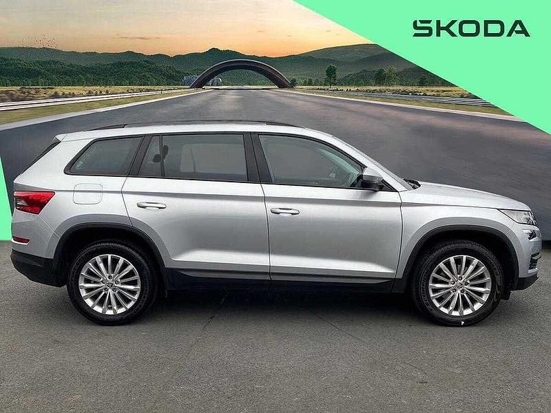 Used Skoda Kodiaq SE 150 HP (110 kW) 2018 Brilliant silver metallic SUV