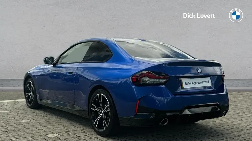 Used BMW 230 Coupé M Sport 242 HP (177 kW) 2023 Blue Coupe