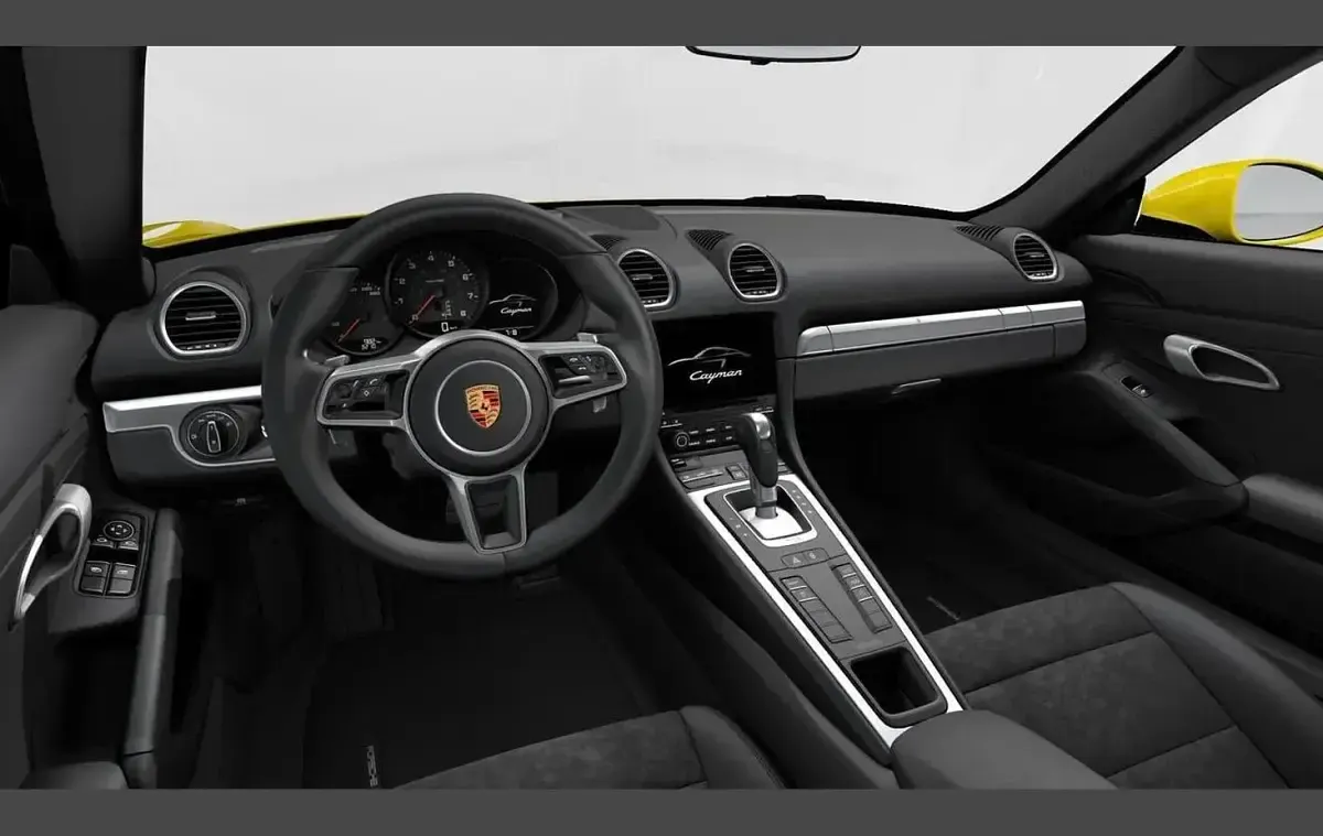 Used Porsche Cayman 296 HP (217 kW) 2020 Yellow Coupe