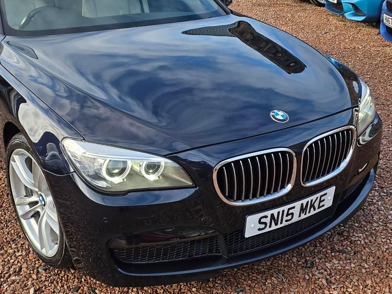 Usado BMW 730 M Sport 258 CV (189 kW) 2015 Negro Berlina