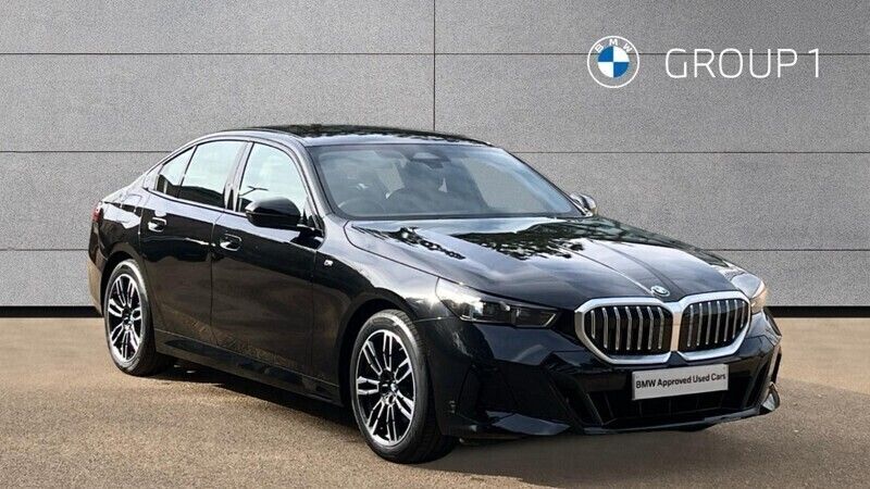 Black Used 2024 BMW 520 M Sport Sedan | £34,995 (Super price) - Image 1/4