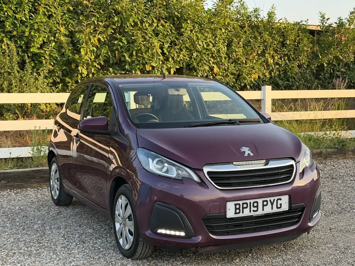 Used Peugeot 108 Active 2019 Mauve/purple Hatchback