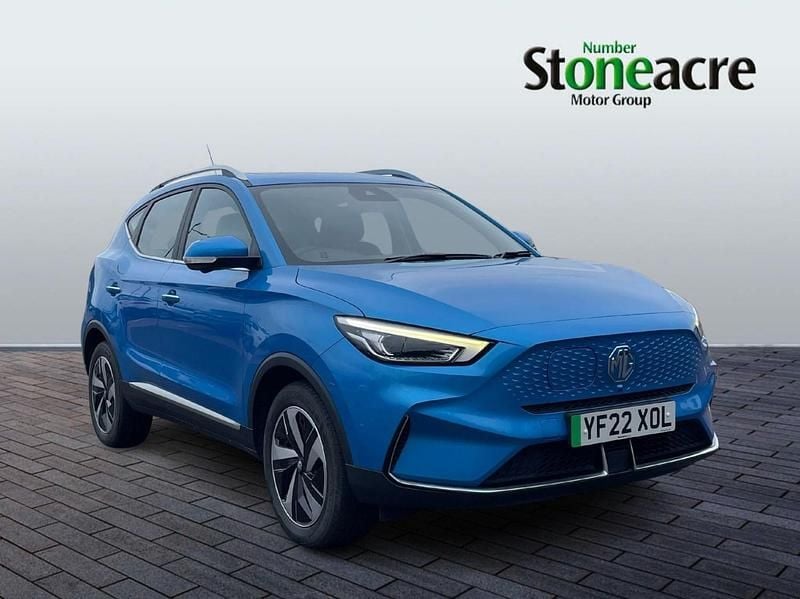 Blue Used 2022 MG ZS Trophy Sedan | £15,295 (Fair price) - Image 1/4