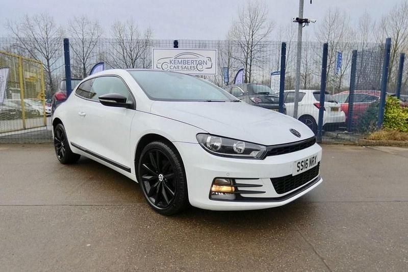 White Used 2015 VW Scirocco Black Edition Coupe | £8,995 (Good price) - Image 1/4