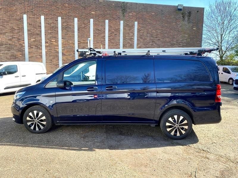 Used Mercedes e-Vito Progressive 85 kW (116 HP) 2022 Blue MPV