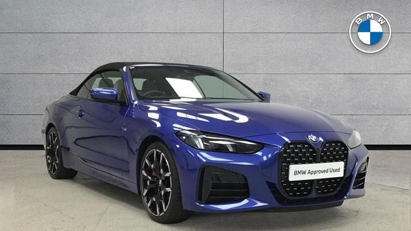 Blue Used 2025 BMW 420 M Sport Cabriolet | £45,995 (A bit pricey) - Image 1/4