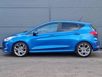 Used Ford Fiesta ST-Line 125 HP (91 kW) 2020 Blue Hatchback