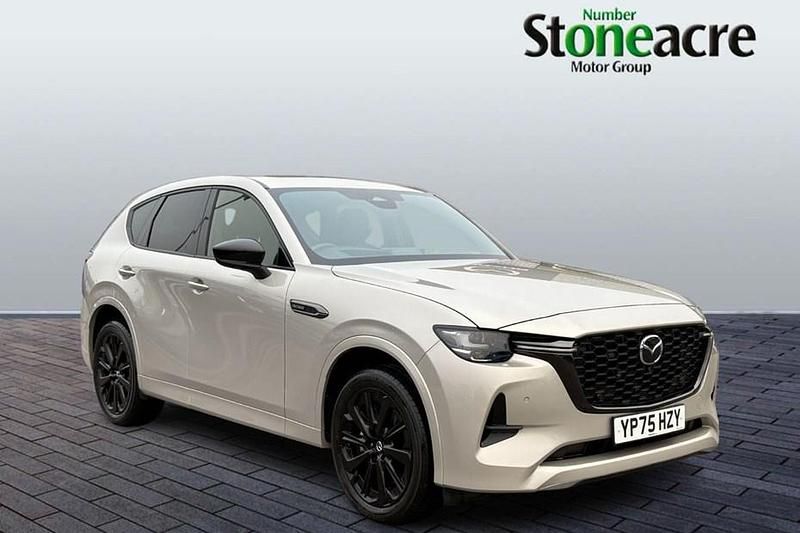 Silver Used 2025 Mazda CX-60 Homura-Line SUV | £41,990 (Expensive) - Image 1/1