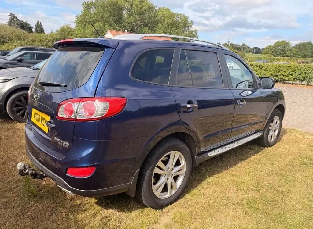 Used Hyundai Santa Fe Premium 197 HP (144 kW) 2010 Blue SUV