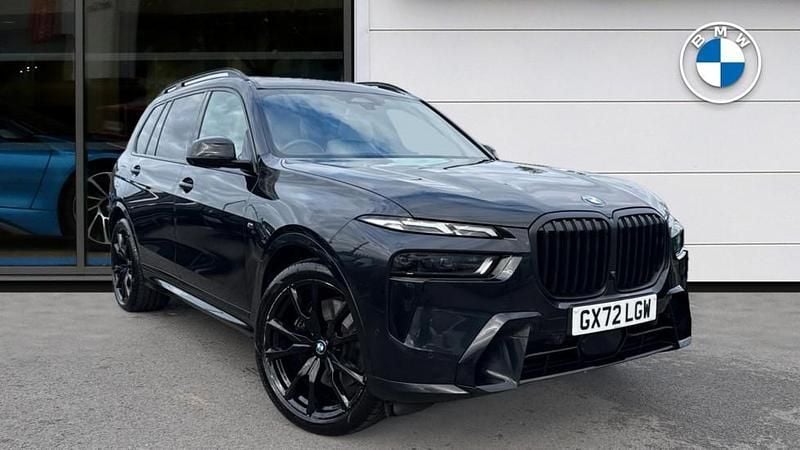 Black Used 2022 BMW X7 M Sport SUV | £62,811 (A bit pricey) - Image 1/4