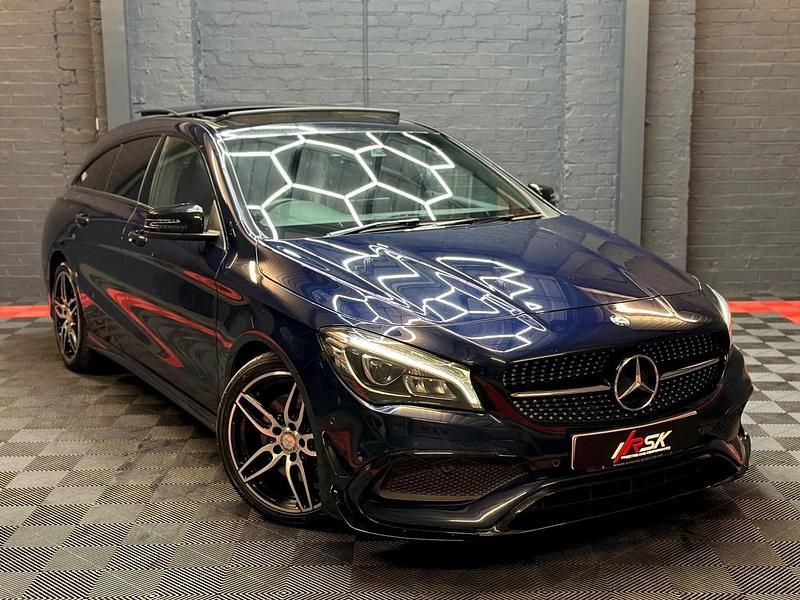 Blue Used 2016 Mercedes CLA220 Shooting Brake AMG line Estate | £13,995 (Fair price) - Image 1/4