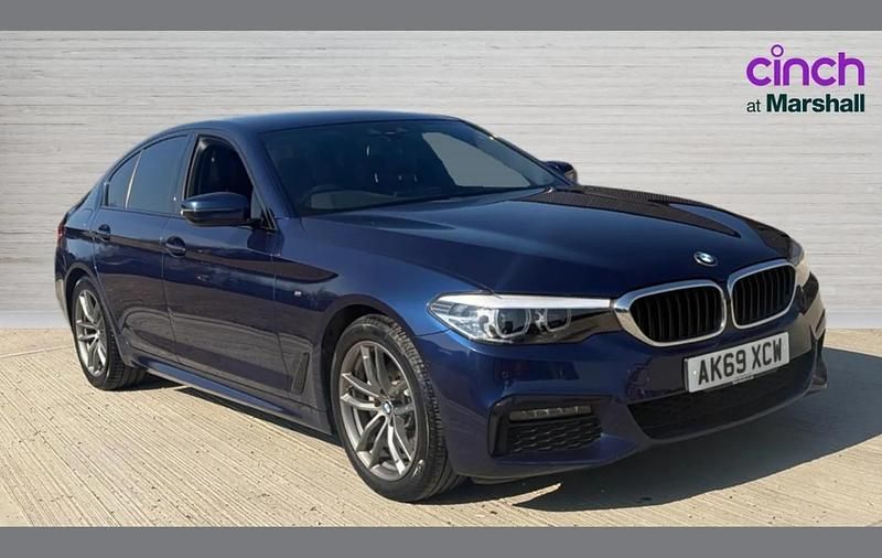 Used BMW 520 M Sport 184 HP (135 kW) 2019 Blue Sedan