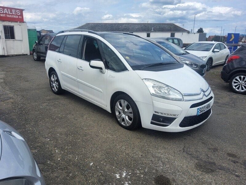 White Used 2013 Citroën Grand C4 Picasso Platinum MPV | £2,195 (Expensive) - Image 1/4