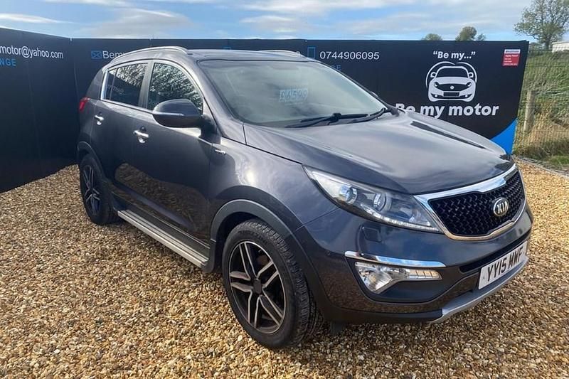 Silver Used 2015 Kia Sportage 3 SUV | £6,599 (Good price) - Image 1/1