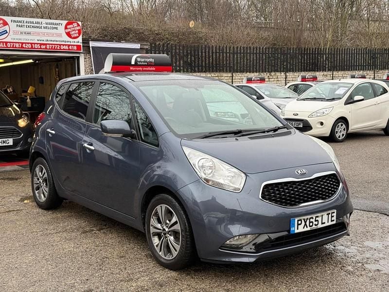 Used Kia Venga 123 HP (90 kW) 2015 Blue Hatchback