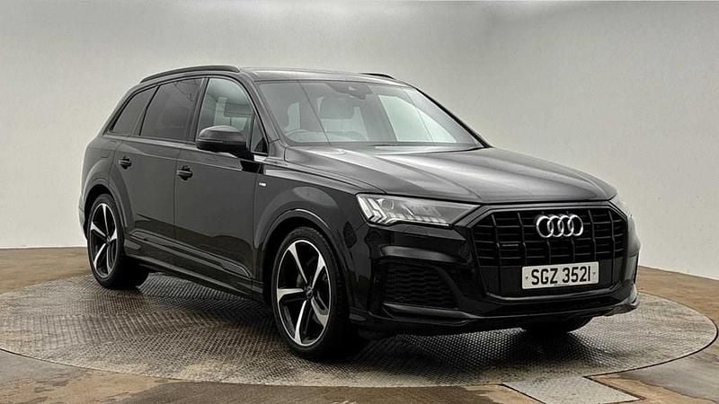 Used Audi Q7 Black Edition 340 HP (250 kW) 2020 Black SUV