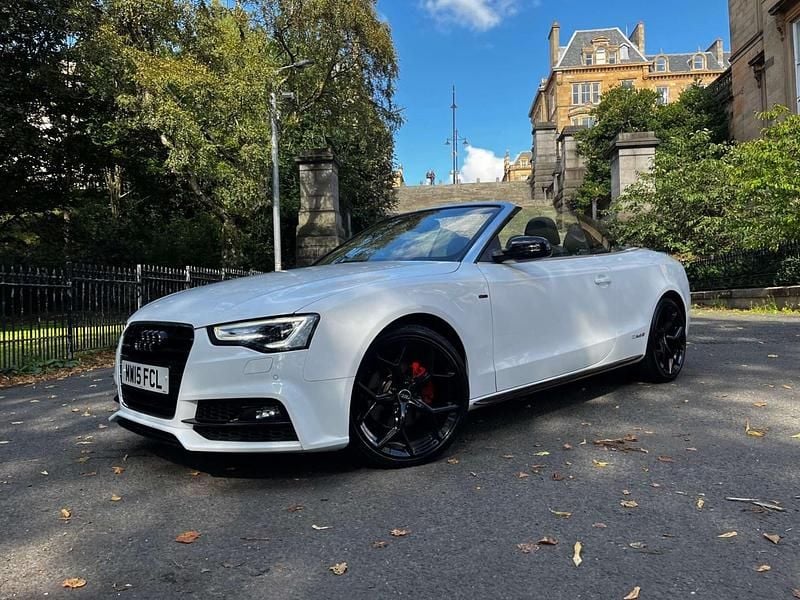 White Used 2015 Audi A5 Cabriolet S-Line Cabriolet | £10,950 (A bit pricey) - Image 1/4