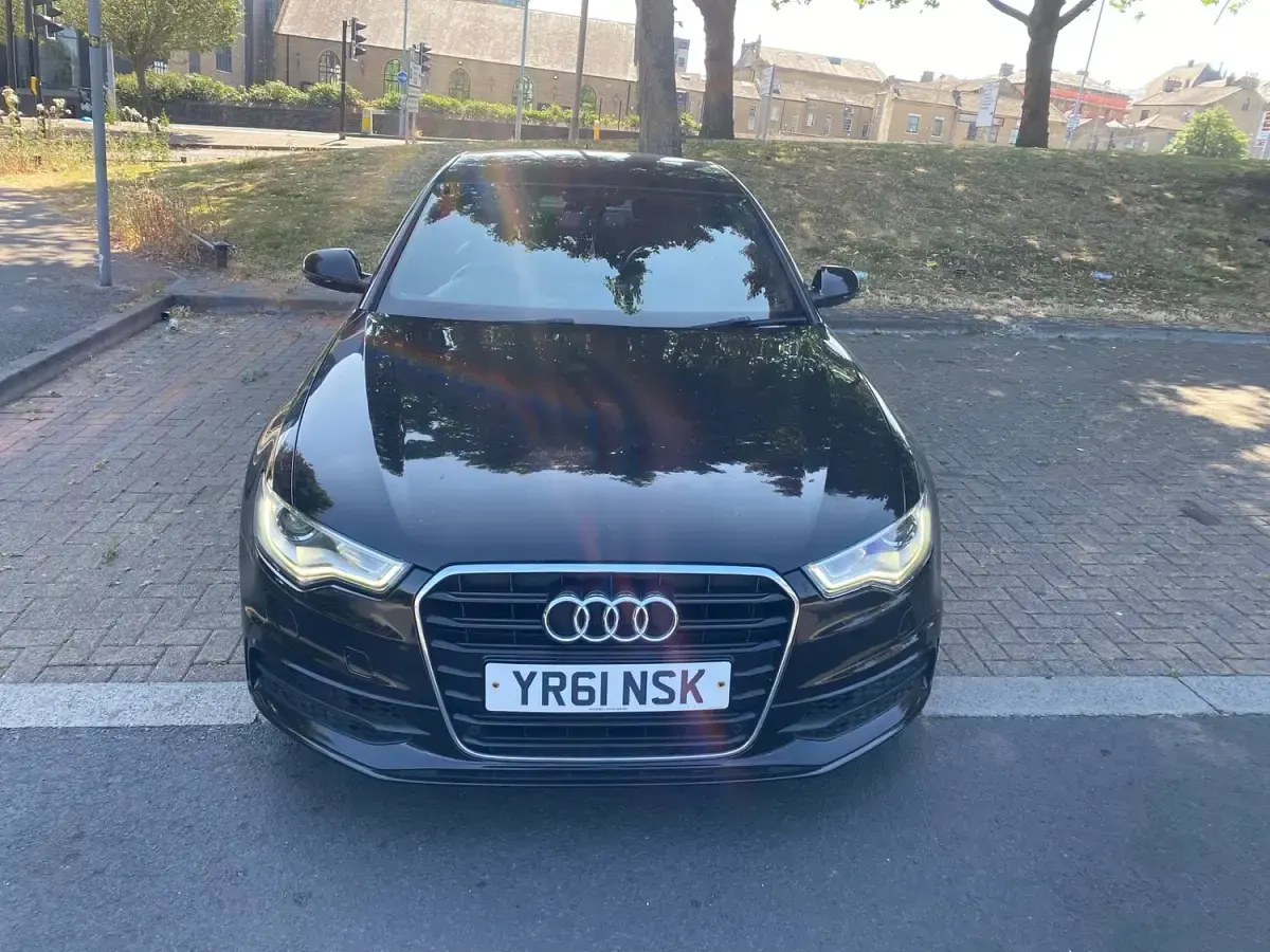Used Audi A6 S-Line 2011 Black Sedan