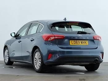 Used Ford Focus Titanium 125 HP (91 kW) 2019 Blue Hatchback