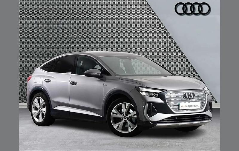 Used Audi Q4 Sportback e-tron S-Line 150 kW (204 HP) 2022 Grey SUV
