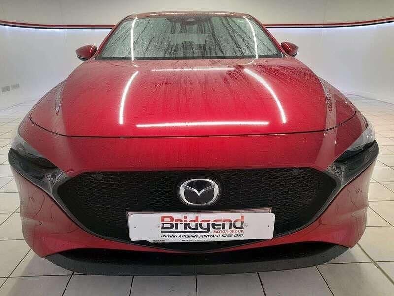 Begagnad Mazda 3 Inclusive 180 HK (132 kW) 2020 Röd Halvkombi