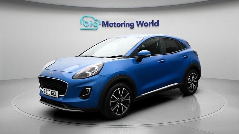 Used Ford Puma Titanium 2020 Blue SUV