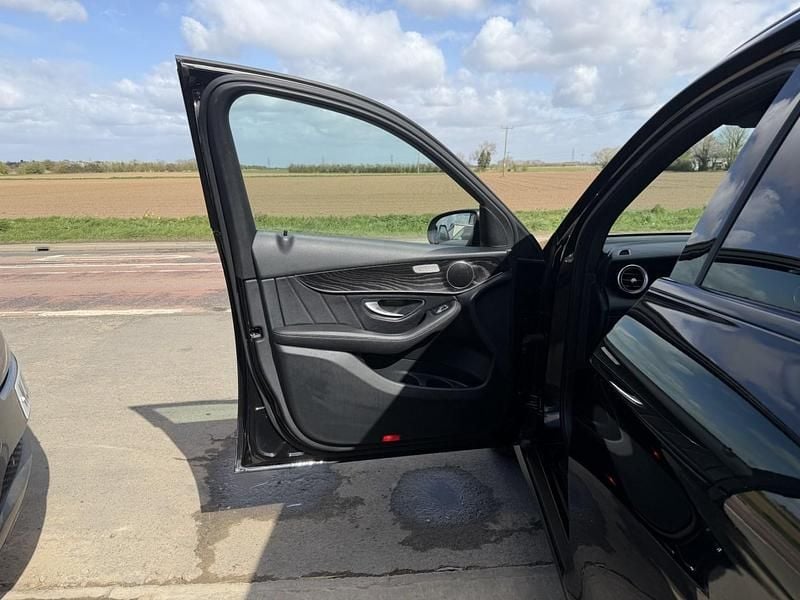 Used Mercedes GLC220 AMG line 2016 Black SUV