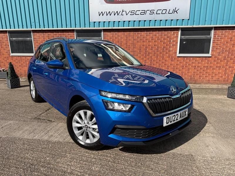 Used Skoda Kamiq 95 HP (69 kW) 2022 Blue SUV