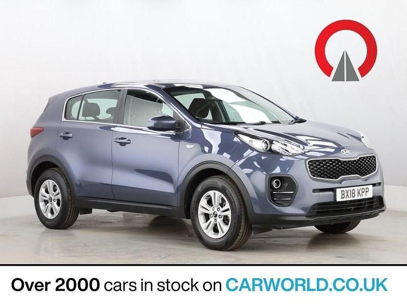 Blue Used 2018 Kia Sportage SUV | £7,700 (Super price) - Image 1/3