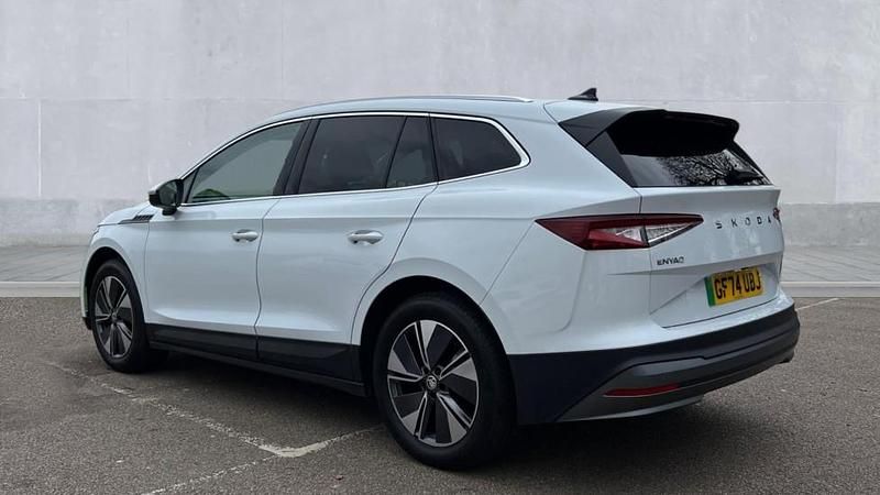 Used Skoda Enyaq iV 210 kW (286 HP) 2024 Moon white SUV