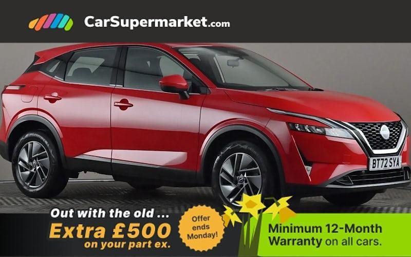 Used Nissan Qashqai Acenta Premium 140 HP (102 kW) 2022 Red SUV