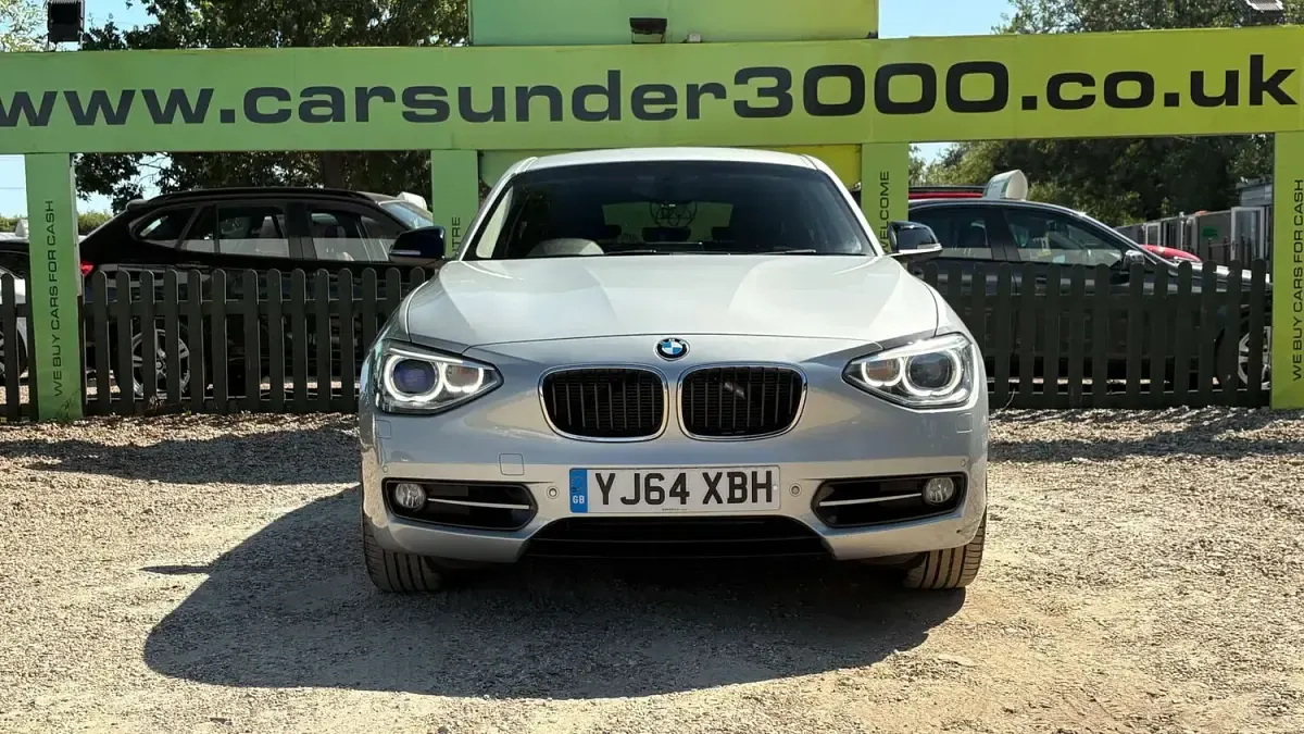 Used BMW 118 Sport Line 2014 Silver Hatchback
