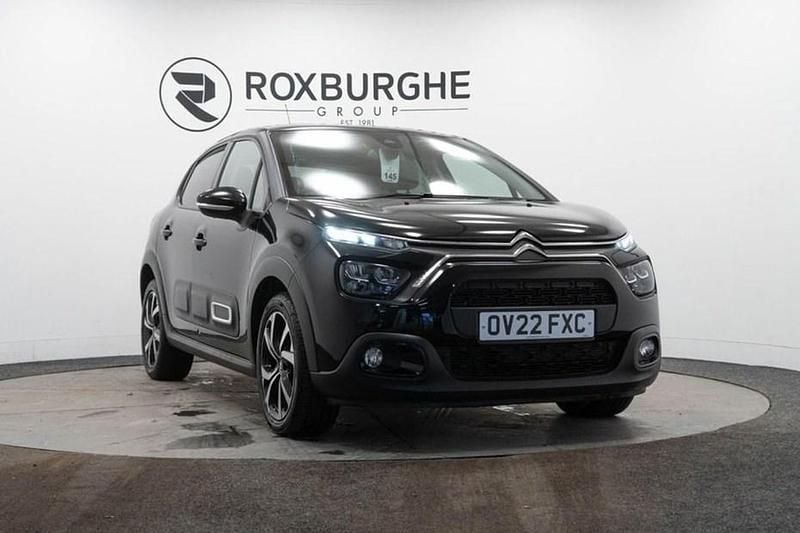 Black Used 2022 Citroën C3 PureTech Hatchback | £7,995 (Good price) - Image 1/1