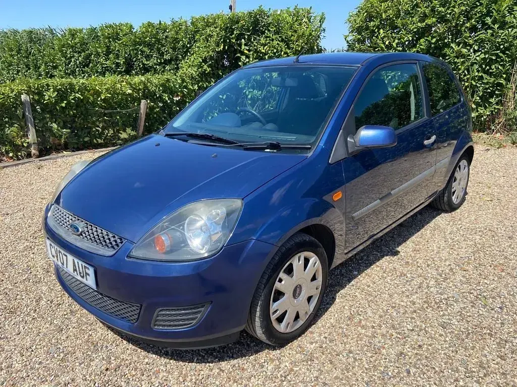 Used Ford Fiesta Style 75 HP (55 kW) 2007 Blue Hatchback