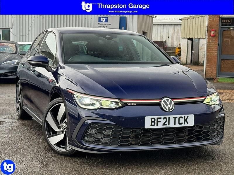 Blue Used 2021 VW Golf VII GTI Hatchback | £24,995 (Fair price) - Image 1/4