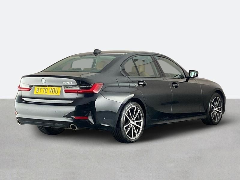 Begagnad BMW 320 Sport Line 2021 Svart Sedan