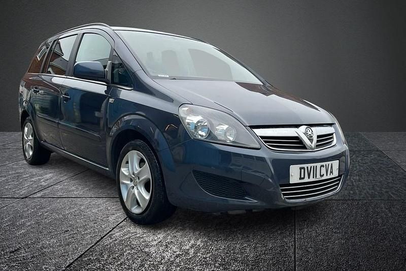 Used Vauxhall Zafira 140 HP (102 kW) 2011 Blue MPV
