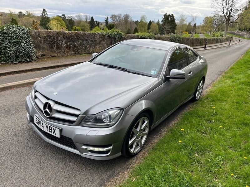 Used Mercedes C220 Sport Edition 2014 Silver Coupe