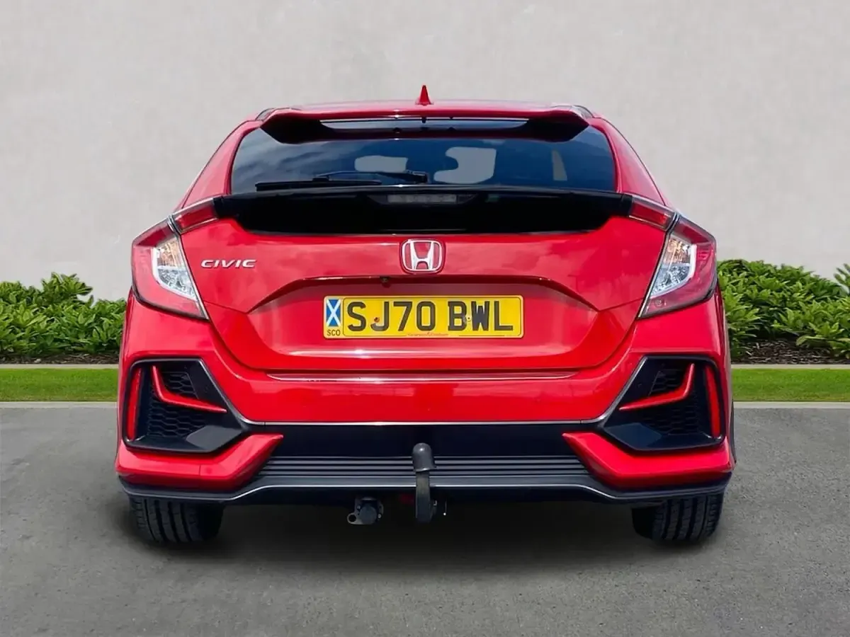 Używany Honda Civic SR 2020 Czerwony Hatchback
