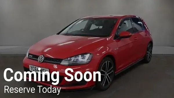 Used VW Golf VII GTD 2014 Red Hatchback
